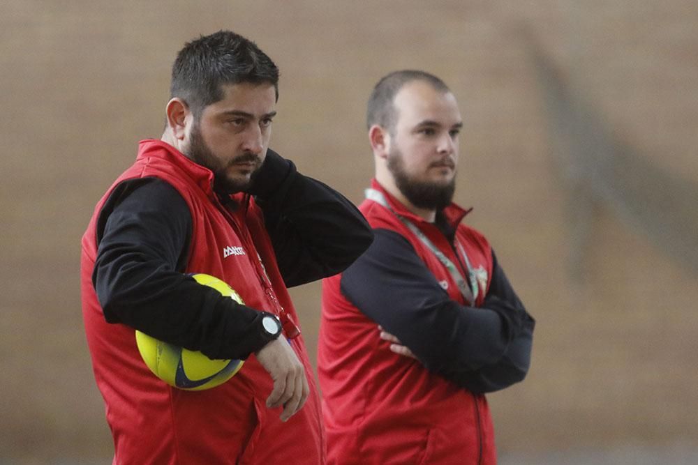 El primer entrenamiento de Josan con el Córdoba Futsal en imágenes