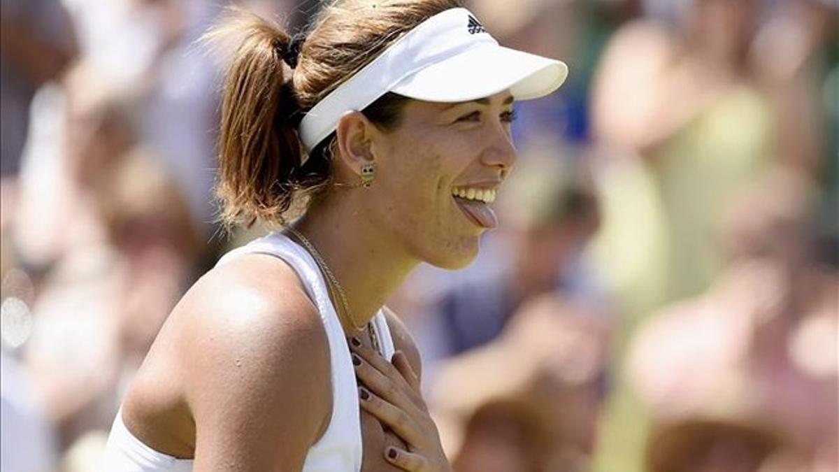 Garbiñe Muguruza está deseando jugar en la Central del All England Club