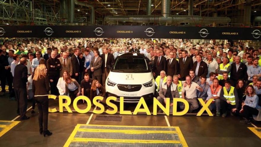 La factoría de Opel en Figueruelas supera los 50.000 pedidos del Crossland X