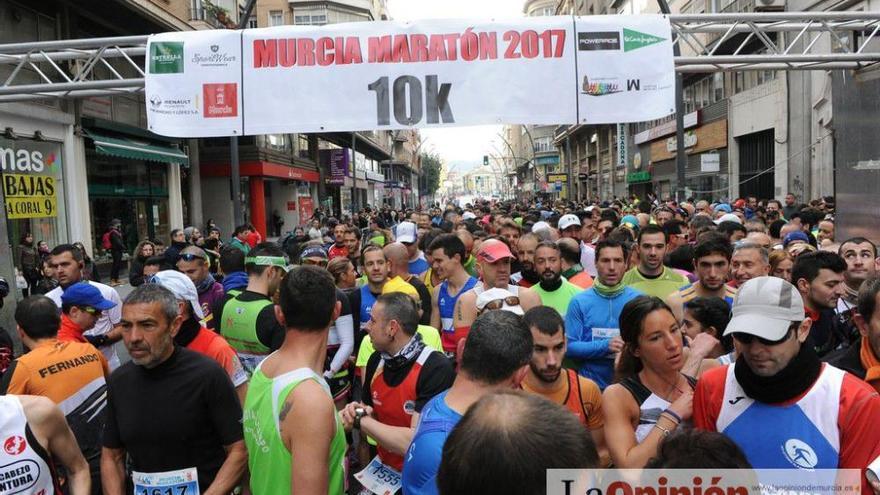 Murcia Maratón. Salida de los 10K