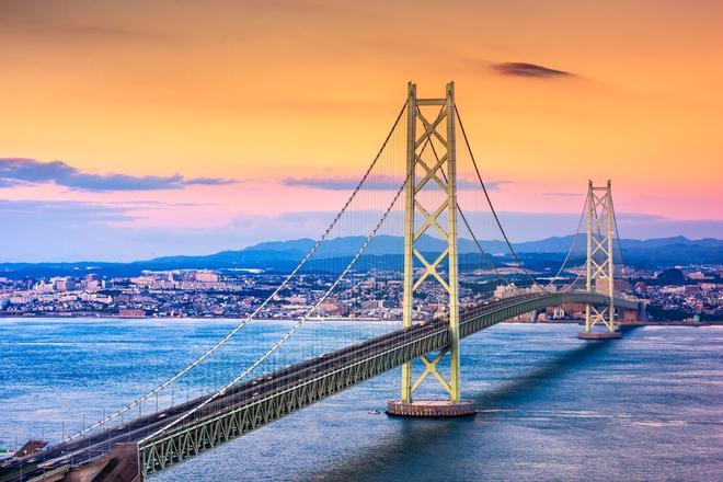 Gran Puente del Estrecho de Akashi, Japón