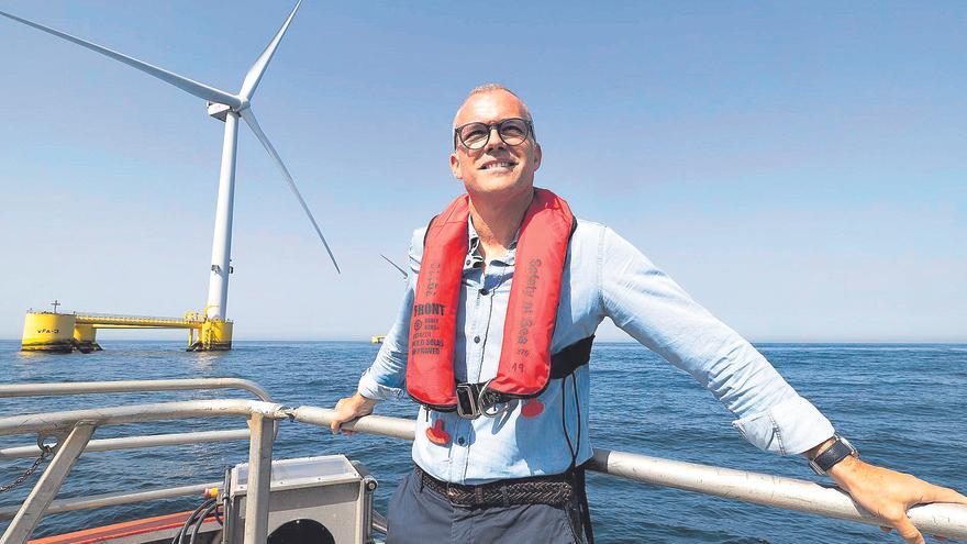 «La convivencia de la eólica marina y los pescadores es cada vez más cercana»