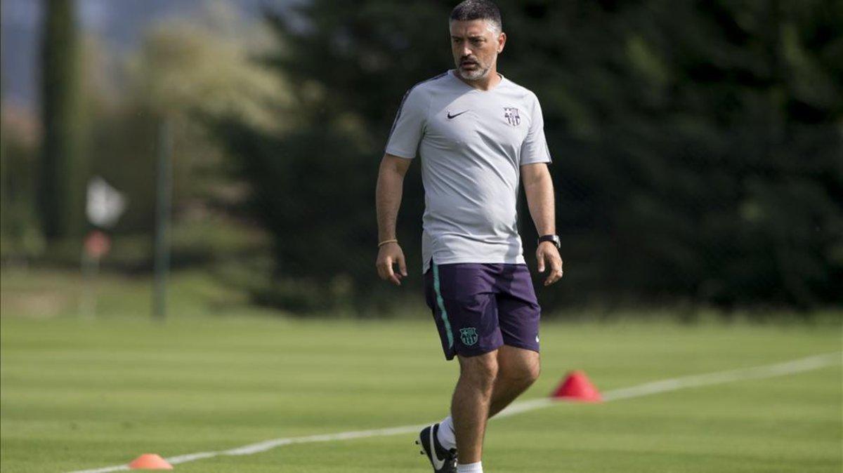 García Pimienta lleva toda una vida en el Barça