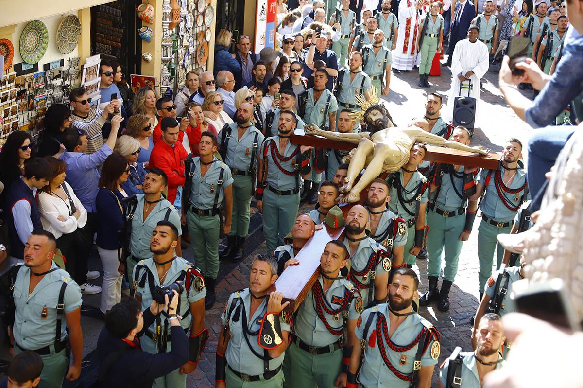 La Legión en el Vía Crucis de la Caridad