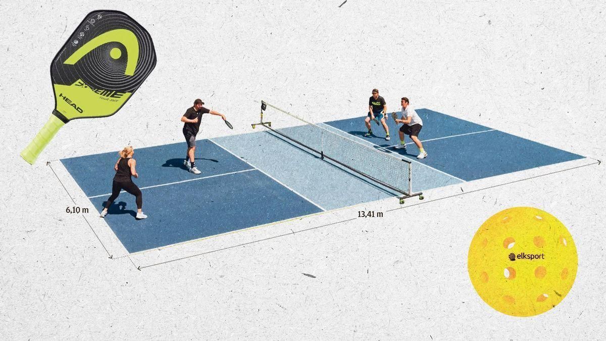 Así es el pickleball