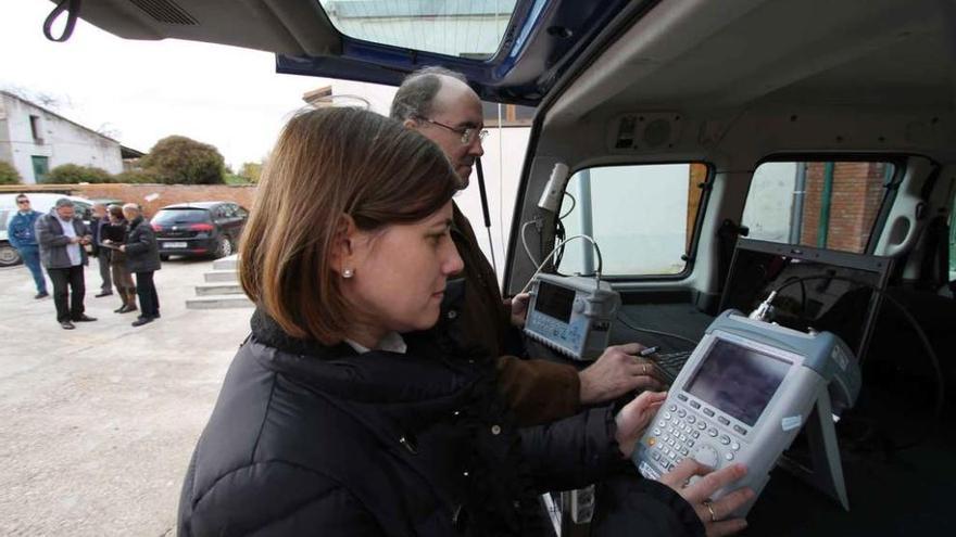 Primeras pruebas de la tecnología 4G realizadas en Fuentesaúco.