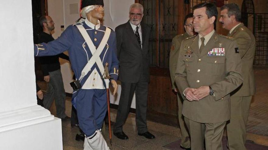 La exposición se inauguró ayer en Santa Margarita.