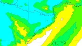 Alerta por lluvias que pueden acumular 100 litros en 24 horas en plena sequía