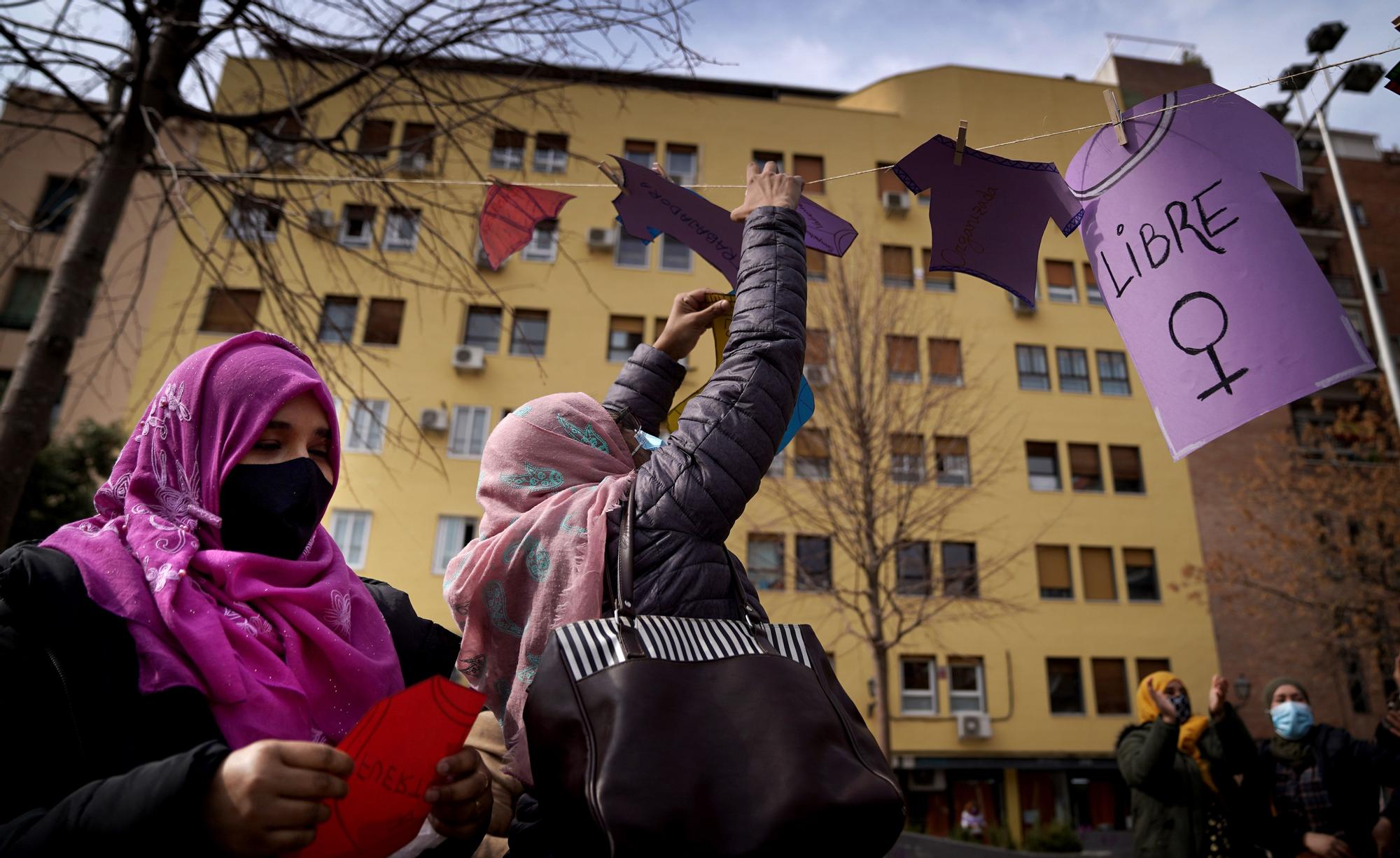 Concentraciones del 8M en Madrid