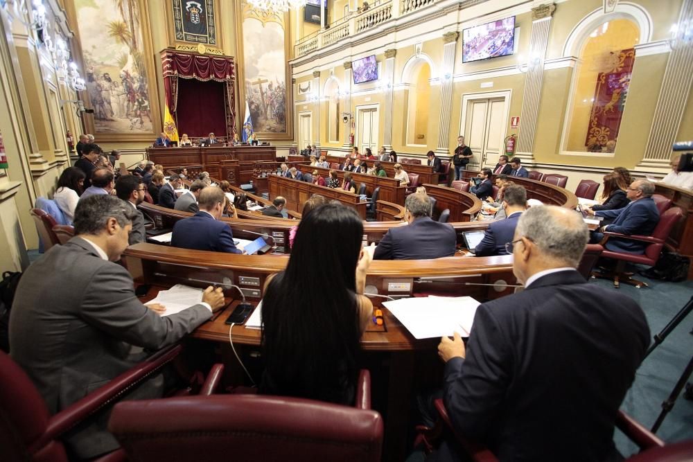 Pleno en el Parlamento de Canarias