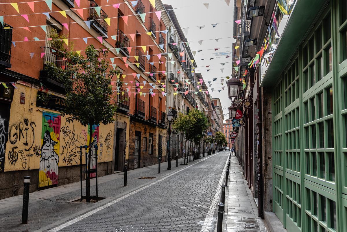 Calles del barrio de Malasaña