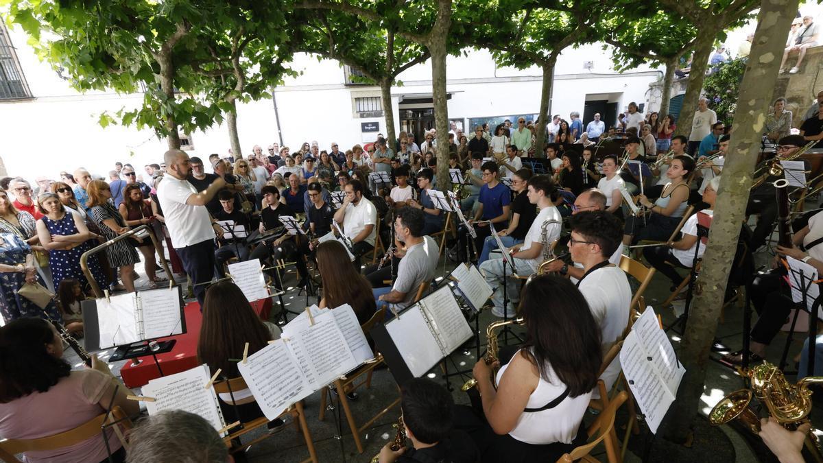 En imágenes: Celebración del día de la música en Avilés