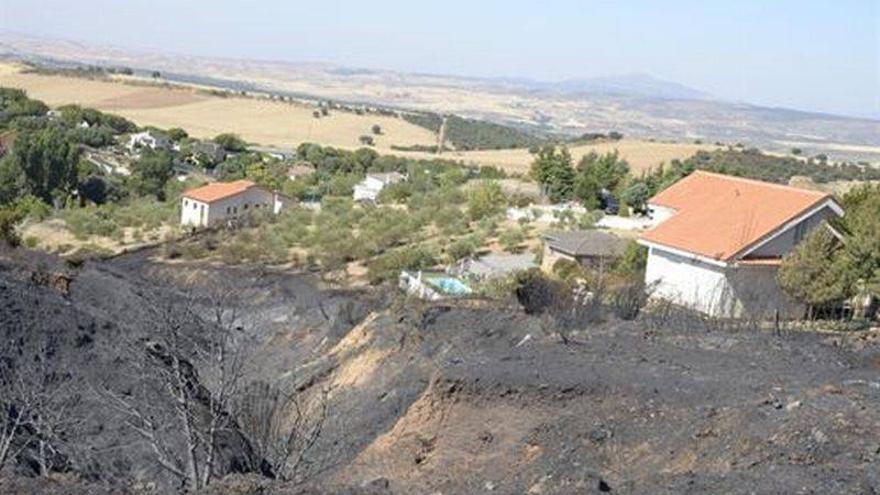 El fuego de Uceda tuvo su origen en una negligencia en una barbacoa