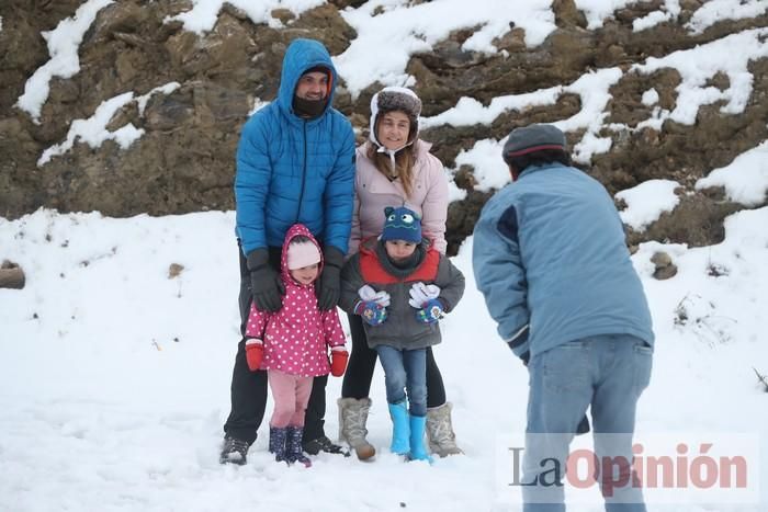 Nieve en Coy y Avilés (Lorca)