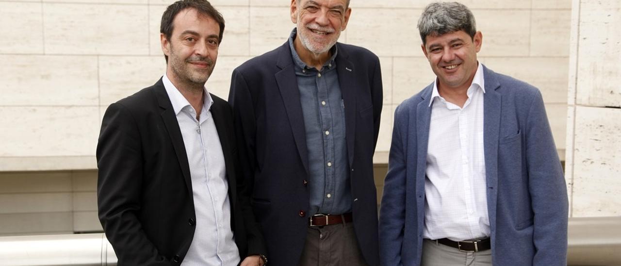 Los autores Jorge Díaz, Agustín Martínez y Antonio Mercero, los nombres que están detrás de Carmen Mola.