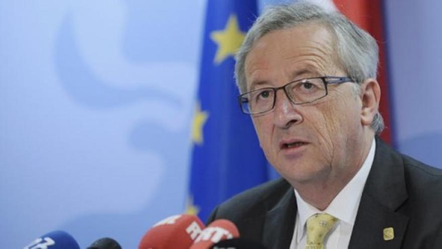 Juncker dice que se coordinará con el BCE para ayudar a España e Italia