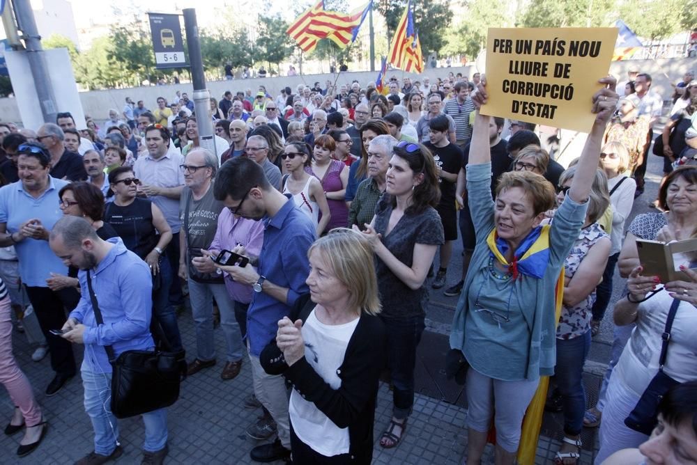 Concentració a Girona