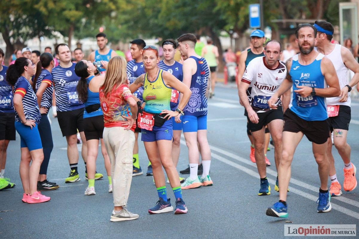 Las mejores imágenes de la carrera nocturna de Murcia