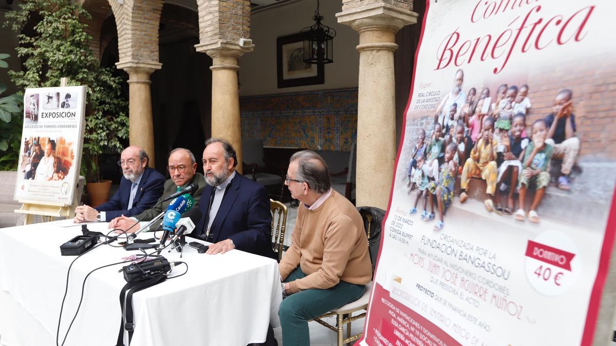 Miguel Aguirre, Pedro López, Juan José Aguirre y Ángel Sánchez.