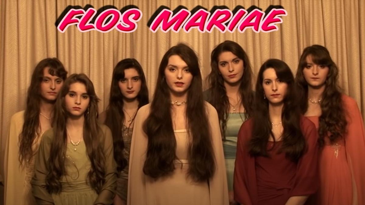 Las Flos Mariae en un vídeo de YouTube