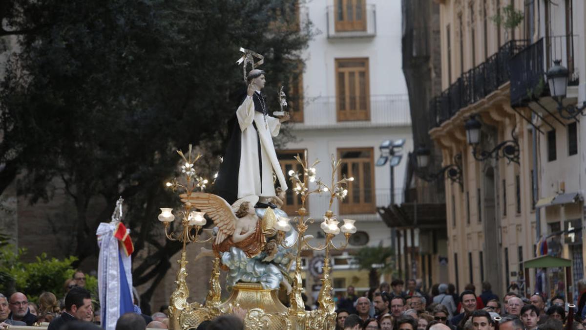 Procesión de San Vicente Ferrer en València.