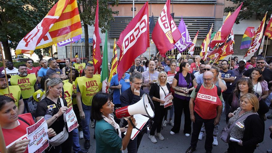 Els sindicats reclamen &quot;justícia social&quot; amb la reducció de la jornada laboral