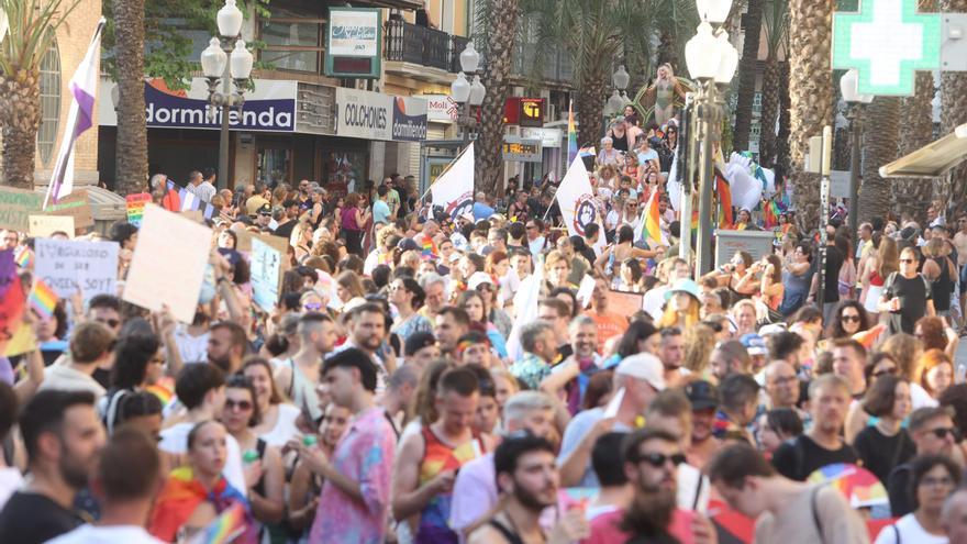 El Orgullo LGTBI de Alicante pone el foco en la inclusión y el modelo de celebración de la marcha