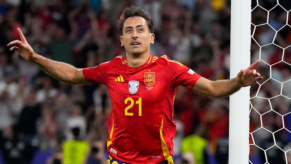 Mikel Oyarzabal, goleador en la final de la Eurocopa