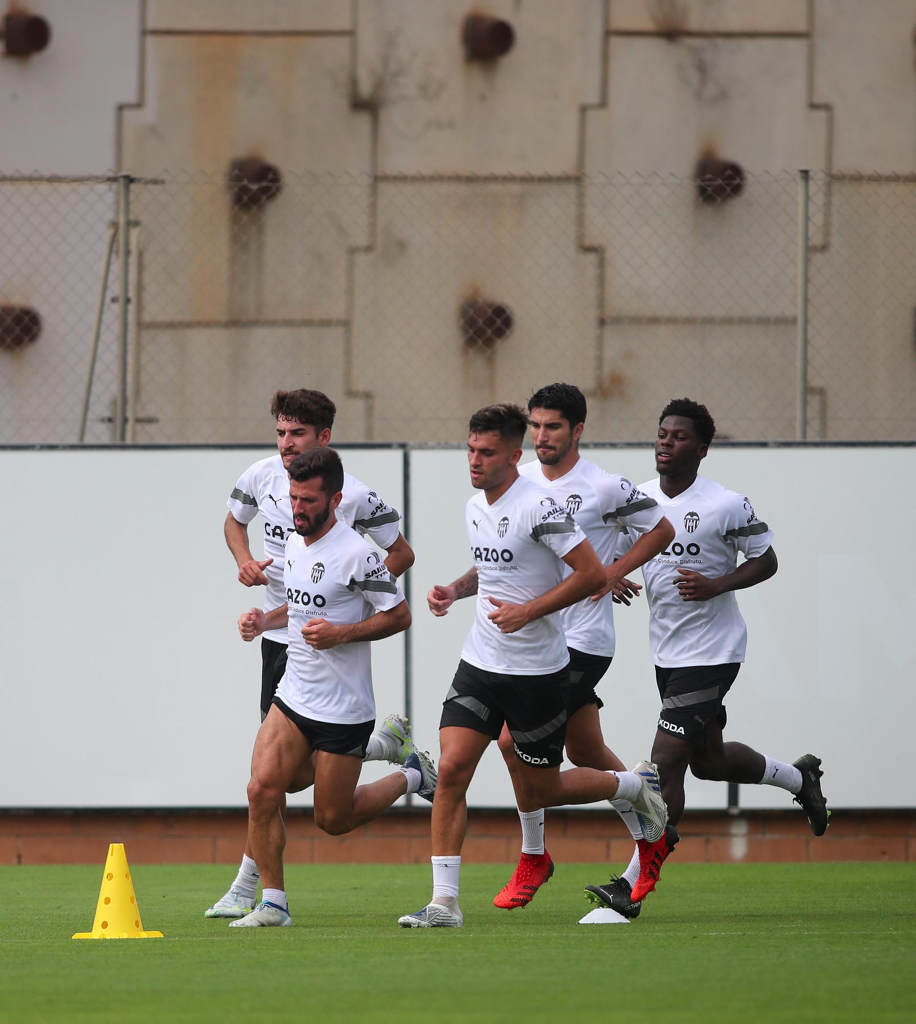 Así ha sido el entrenamiento de hoy del Valencia CF