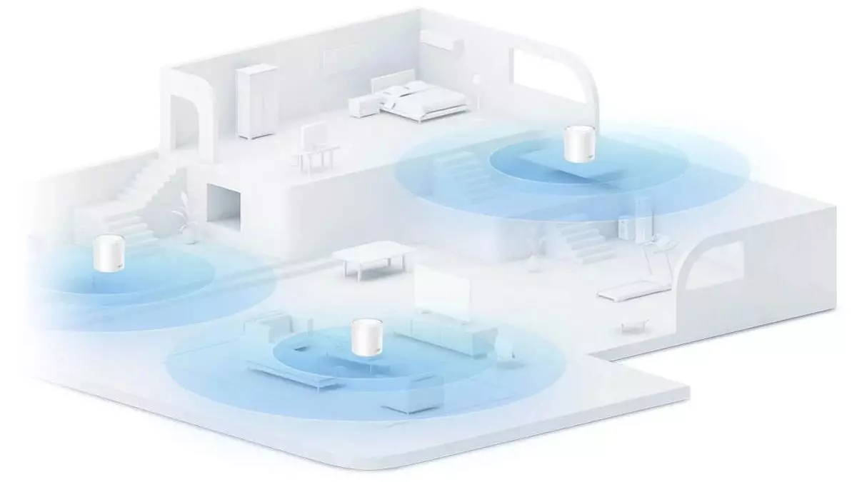 Conectividad mejorada en toda la casa mediante tecnología Mesh, con TP-Link Deco X10
