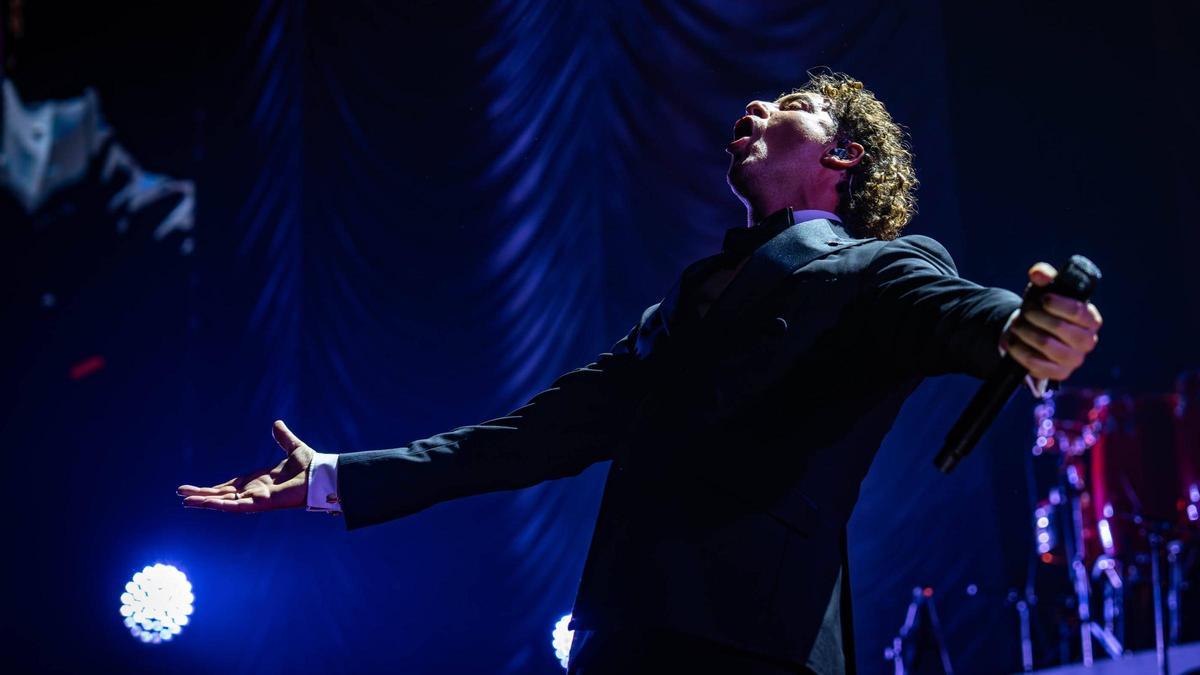 Concierto de Navidad de David Bisbal en el Palau Sant Jordi