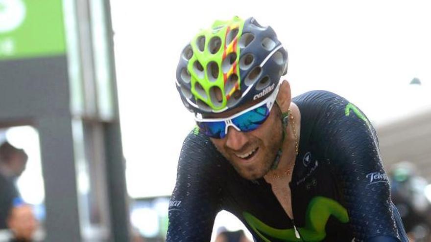 Alejandro Valverde, bronce en el Nacional de contrarreloj