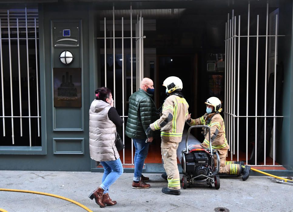 Incendio en la calle de la Estrella