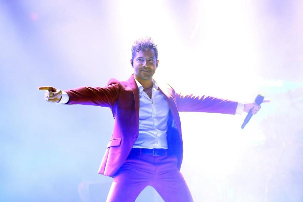 Concert de David Bisbal al Festival de Cap Roig