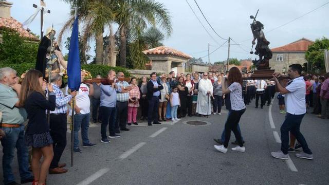Foto de archivo de la procesión del Encuentro en Xil.  | // NOÉ PARGA
