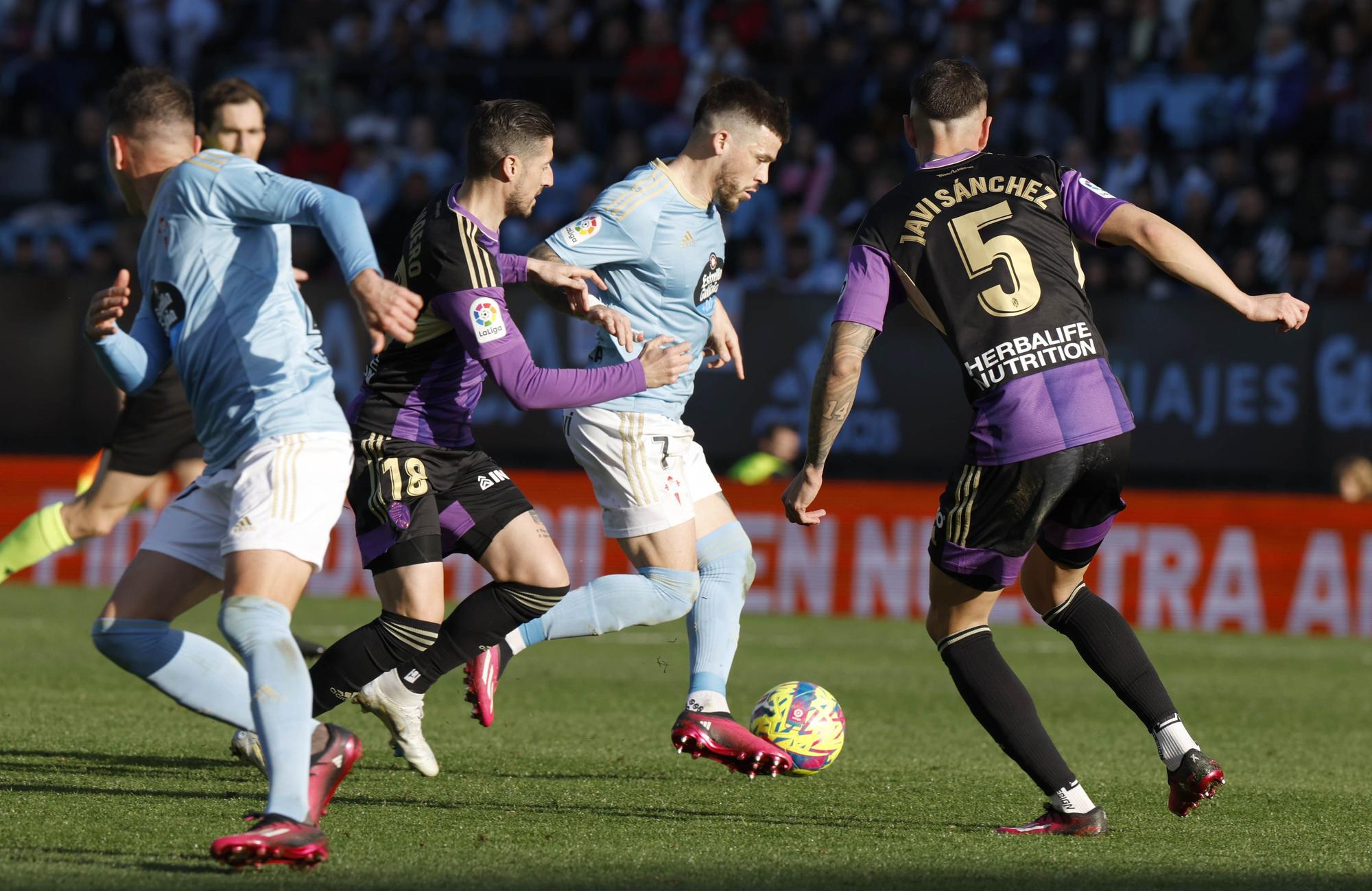 Las mejores imágenes del Celta-Valladolid (3-0)