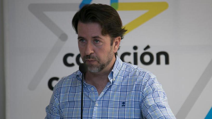 Carlos Alonso, expresidente del Cabildo de Tenerife y portavoz de CC-PNC.