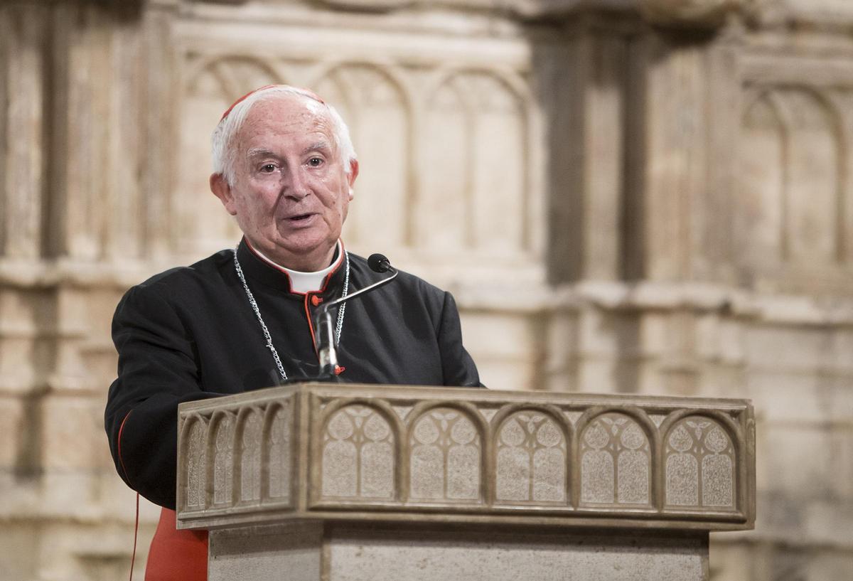 El cardenal Antonio Cañizares