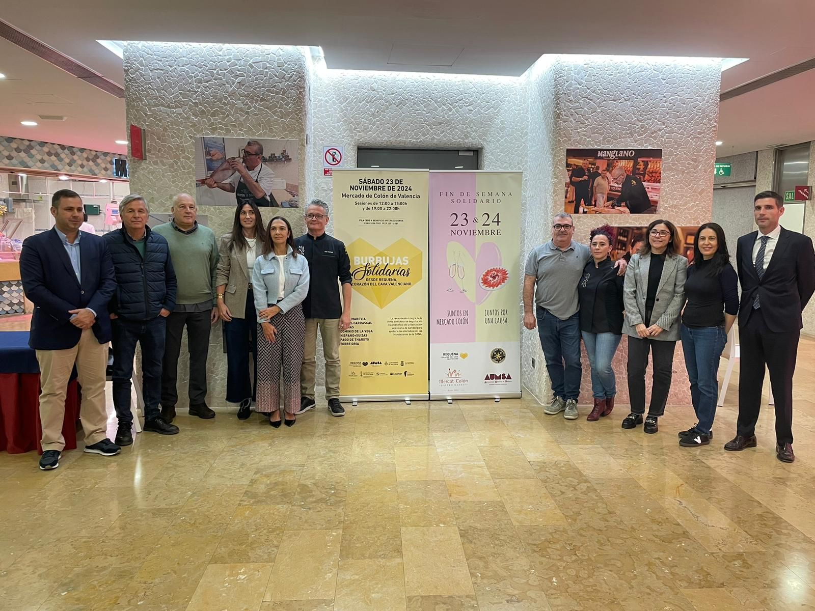 Organizadores del Fin de Semana Solidario del Mercado de Col�n.jpeg