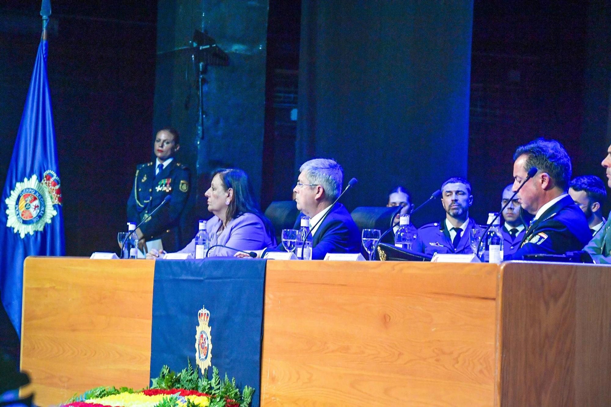 Acto del Día de la Policía en San Bartolomé de Tirajana