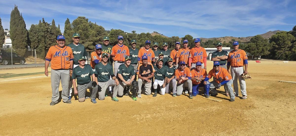 Un equipo de Candelaria, los Mets de Tenerife, representando a Canarias en la Península