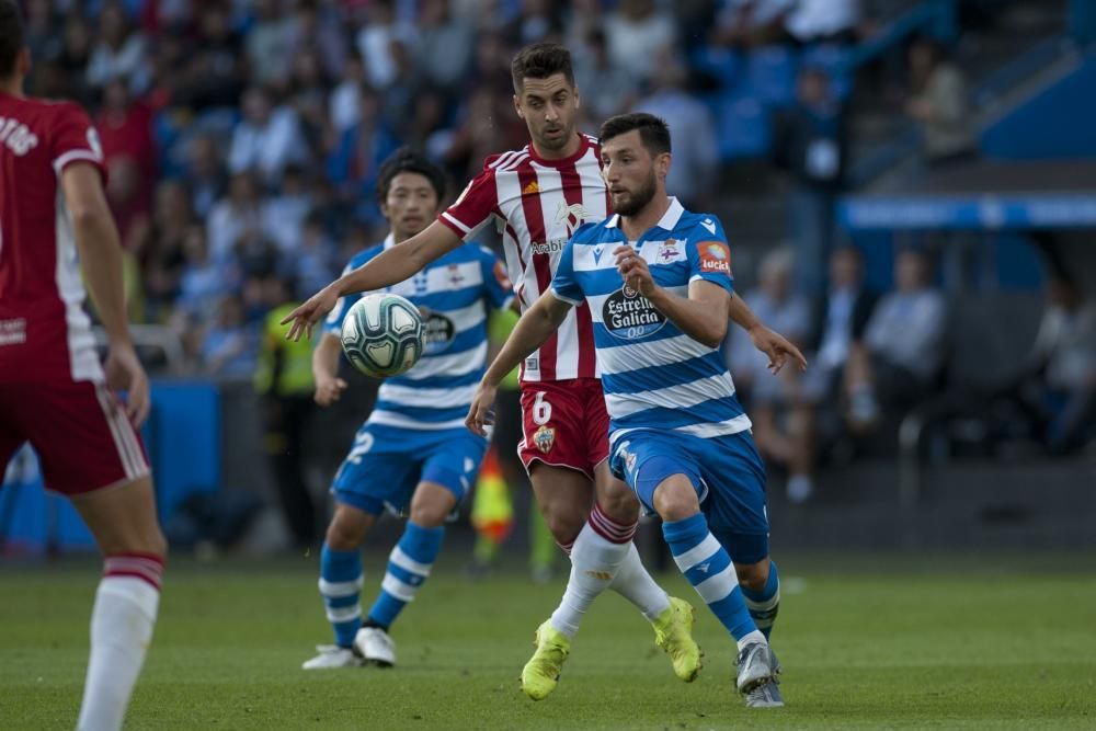 El Dépor empata en Riazor ante el Almería