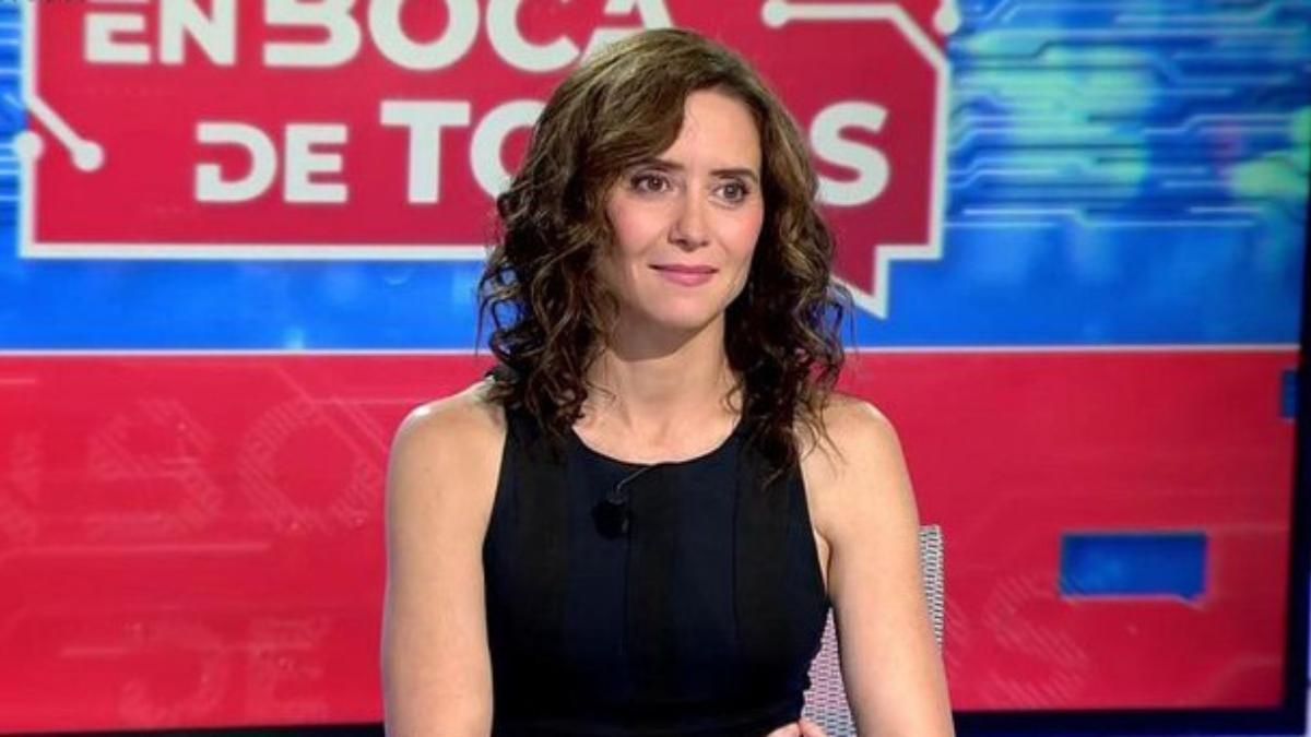 Ayuso en 'En boca de todos'