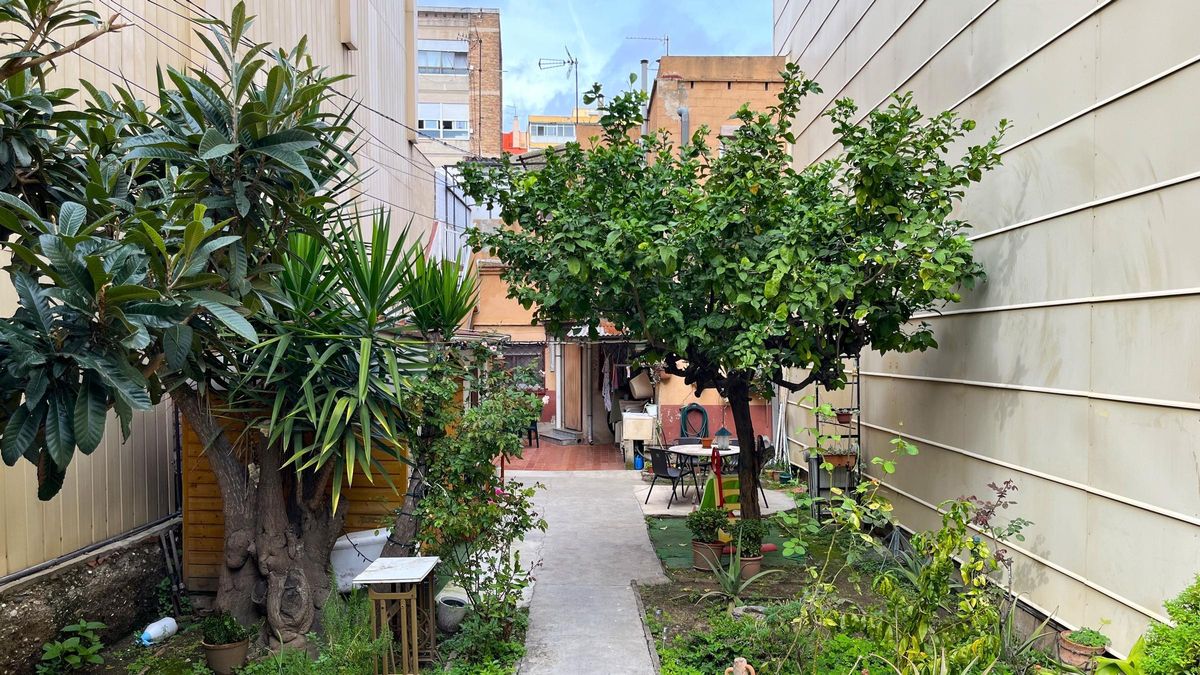 Una casa de la calle Mina.