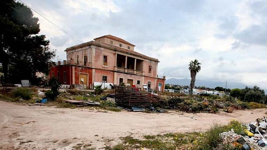 Imagen de la antigua finca que fue utilizada durante la Guerra Civil como orfanato.