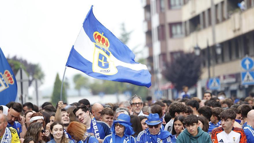 Oviedo se paraliza para soñar: la ciudad se une para animar al equipo en la final por el ascenso
