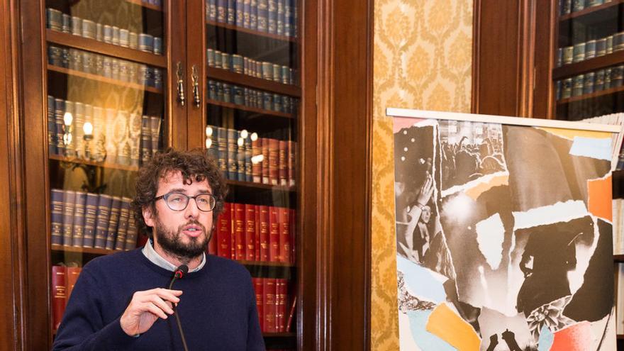 El concejal de Culturas, Deporte e Coñecemento, José Manuel Sande, en la presentación.