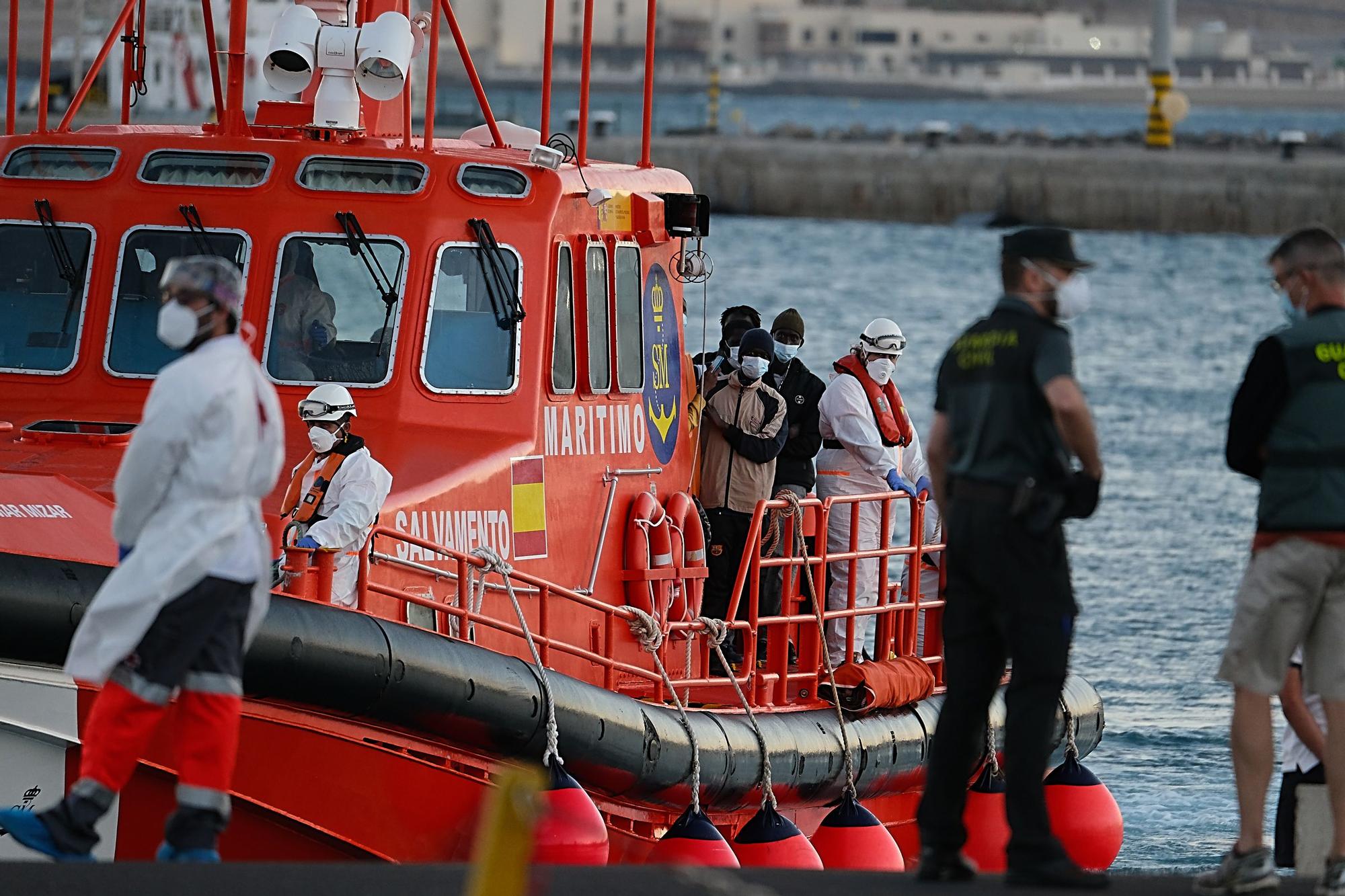 Llegada de migrantes a Fuerteventura