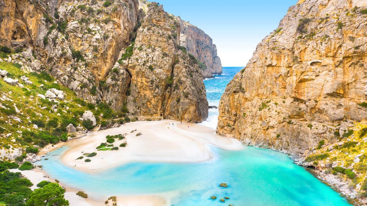 Torrente de Pareis, isla de Mallorca