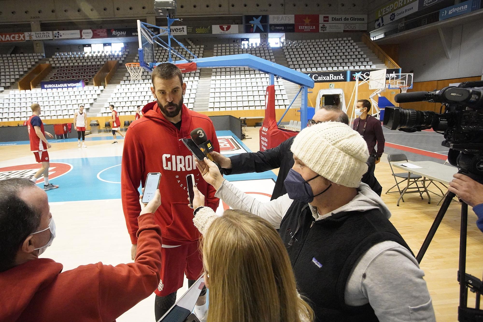 Marc Gasol: «Sento papallones pel debut»